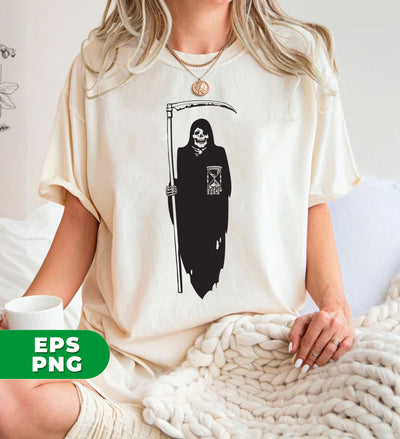 The Grim Reaper, Happy Halloween, Trendy Halloween, Horror Halloween, Digital Files, Png Sublimation