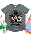 Witchens, Chicken Witches, Happy Halloween, Chicken Halloween, Digital Files, Png Sublimation