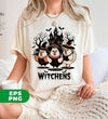 Witchens, Chicken Witches, Happy Halloween, Chicken Halloween, Digital Files, Png Sublimation