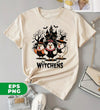 Witchens, Chicken Witches, Happy Halloween, Chicken Halloween, Digital Files, Png Sublimation