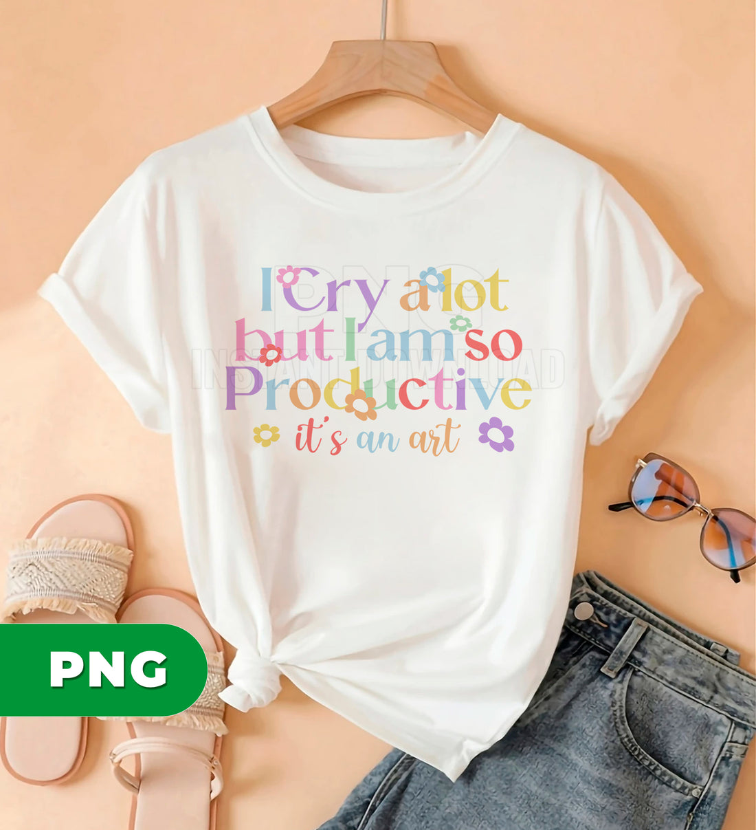 I Cry A Lot But I Am So Productive Its An Art Png