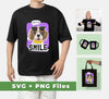 This high-resolution SVG file is perfect for adding some personality to your everyday items. The Please Smile, I Will Make You Smile Everyday, Cute Dog design comes with both SVG and PNG files, allowing for versatile sublimation and digital printing. Enjoy your favorite pup each and every day!