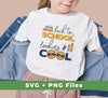 Get your school look ready with this set of Back To School, Looking Cool, Love School, Baby School, Svg Files, and Png Sublimation files. Svg Files, and Png Sublimation to help make sure your school look is cool and stylish. Get your school look ready with this set of digital files.