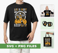 Our Life Is Short, So Grip It And Rip It Retro Eagle Motorbike Svg Files and Png Sublimation are designed with precision and care for smooth transitions and sharp lines. Enjoy the convenience of a professional-quality motorbike image for your next project.
