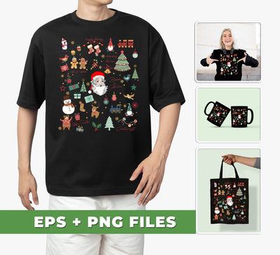 These top-quality SVG and PNG files of "Love Noel", "Funny Santa", "Merry Christmas", and "Santa Claus" will add festive cheer to any project. Perfect for sublimation printing and crafting, they are designed to bring joy and festive fun to any occasion.