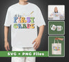 Oh Hey First Grade, Groovy First Grade, and Back To School svg and png sublimation files are perfect for creating stylish and unique projects. With the files, they can be used for personalized greeting cards, apparel, and home décor.