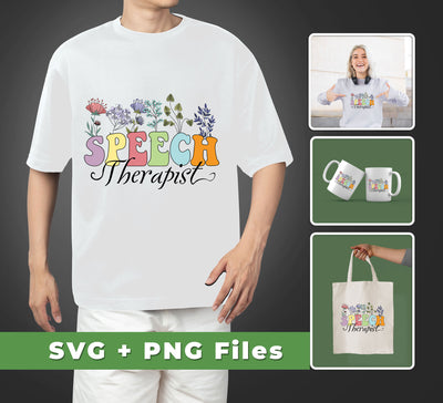 This powerful design bundle offers a variety of options for Speech Therapists, Colorful Flowers, Plant Therapists, Svg Files, and Png Sublimation. It's perfect for making unique designs that stand out from the crowd.