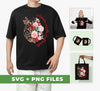 Brain And Flower, Normalize Of All Kinds, Floral Brain, Svg Files, Png Sublimation