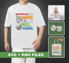 Normalize Minds Of All Kinds, Normalize Minds, Mental Health, Digital Files, Png Sublimation