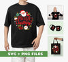 Merry Christmas With Santa Claus, Love Christmas, Digital Files, Png Sublimation