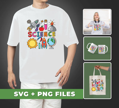 Science Lover, Back To School, Student Gift, Digital Files, Png Sublimation