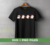 Funny Santa, Merry Christmas, Mini Santa Face, Digital Files, Png Sublimation