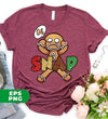 Oh Snap, Glitter Snap, Worry Gingerbread, Cute Gingerbread, Digital Files, Png Sublimation