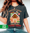 Christmas Bakery, Traditional Festive Treats, Gingerbread Family, Trendy Christmas, Digital Files, Png Sublimation