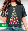 Christmas Tree Made By Xmas Element, Love Christmas Tree, Trendy Christmas, Digital Files, Png Sublimation