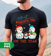 It's The Most Wonderful Time Of The Year, Snowman Family, Happy Family, Trendy Christmas, Digital Files, Png Sublimation