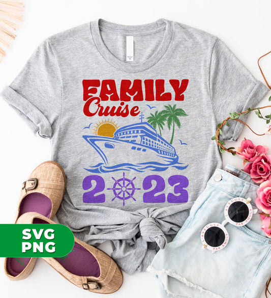 Experience a one-of-a-kind Family Cruise in 2023! Sail in style with Cruise 2023 and enjoy the ease of Shipping Cruise. Our Digital Files and Png Sublimation will make capturing memories effortless. Book now and make unforgettable memories on board.