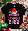 Family Christmas 2023, Love My Family, Pinky Xmas, Digital Files, Png Sublimation