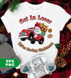 Get In Loser, We're Saving Christmas, Santa Drive Red Car, Digital Files, Png Sublimation