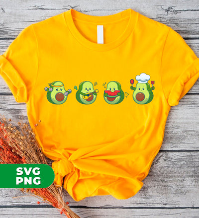 Avocado, Cute Avocado, Love Avocado, Avocado Lover, Digital Files, Png Sublimation