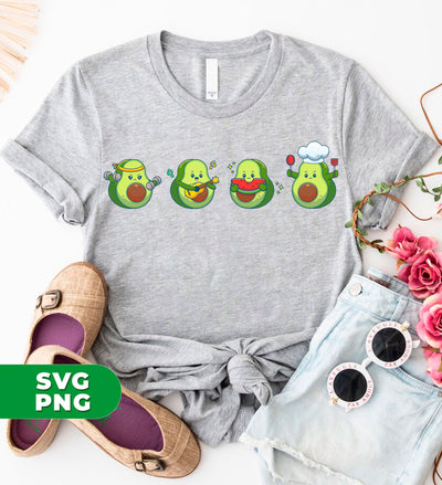 Avocado, Cute Avocado, Love Avocado, Avocado Lover, Digital Files, Png Sublimation