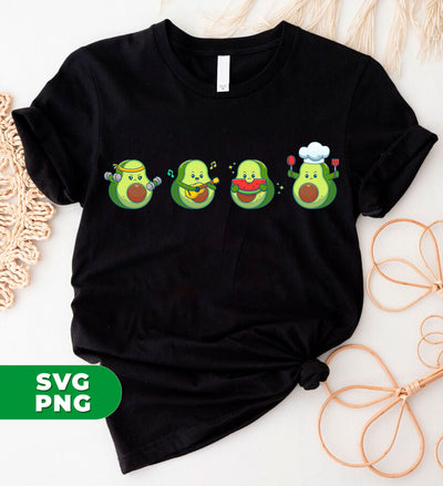 Avocado, Cute Avocado, Love Avocado, Avocado Lover, Digital Files, Png Sublimation