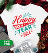 Happy New Year 2024, Happy New Year, Fireworks New Year, Digital Files, Png Sublimation