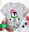 Winter Is Coming, Penguin Christmas, Love Winter, Digital Files, Png Sublimation