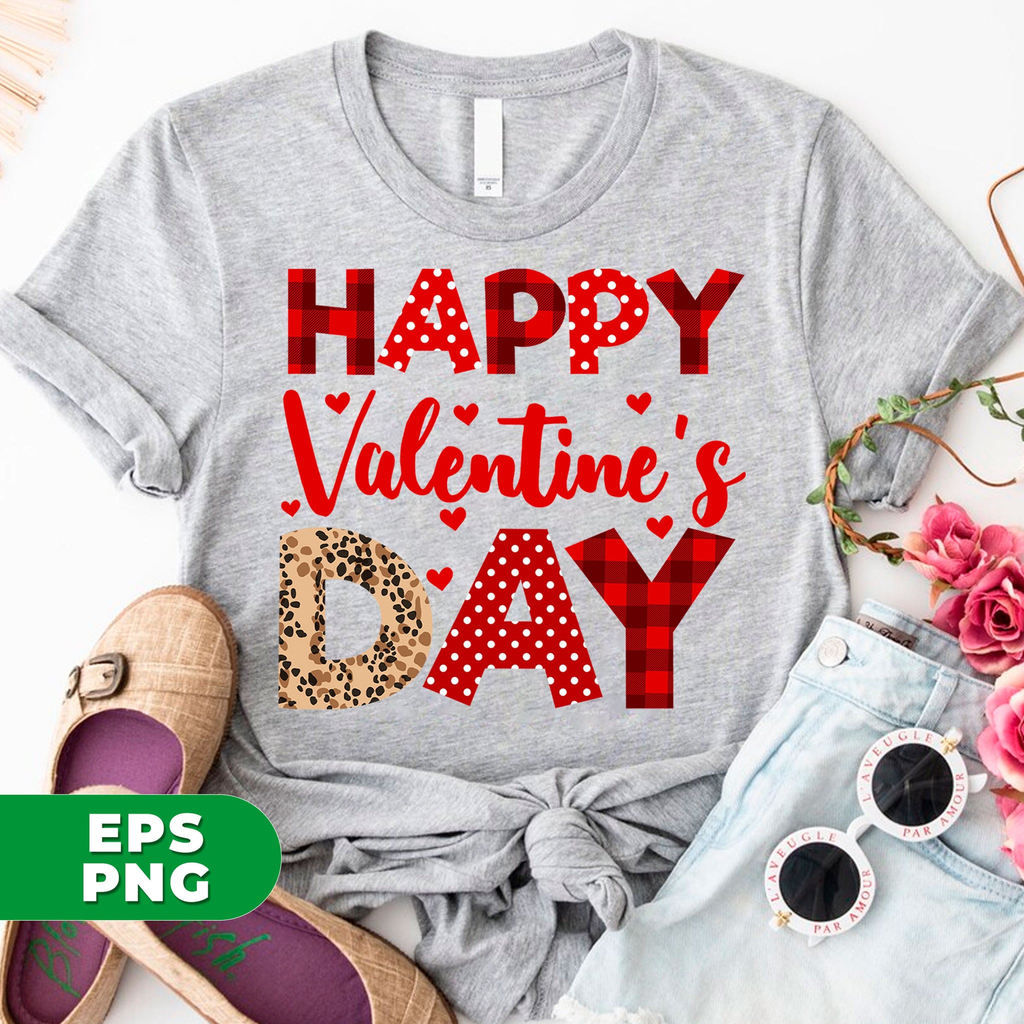 Celebrate Valentine's Day with this adorable, digital Happy Valentine's Day design featuring a cute leopard pattern. Perfect for creating personalized gifts or decorations, these versatile png files are a must-have for sublimation projects. Make your Valentine's Day extra special with this unique design.