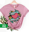 Be My Valentine, Be My Love, Valentine's Day, Flower Valentine, Digital Files, Png Sublimation