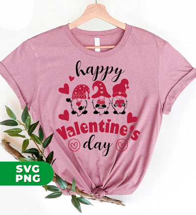 Happy Valentine's Day, Valentine Gnome, Cute Gnome, Digital Files, Png Sublimation