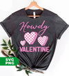 Howdy Valentine, Retro Valentine, Groovy Valentine, Digital Files, Png Sublimation