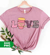 Love Valentine, Leopard Lover, Pink Cup Of Coffee, Digital Files, Png Sublimation