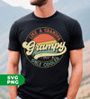 Like A Grandpa, Only Cooler, Grampy, Retro Grampy, Digital Files, Png Sublimation