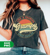 Like A Grandpa, Only Cooler, Grampy, Retro Grampy, Digital Files, Png Sublimation