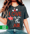 Love Is In The Air, Heart Balloon, Red Heart, My Love, Digital Files, Png Sublimation