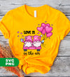 Love Is In The Air, Lovely Gnome, Couple Gnome, Pink Balloons, Digital Files, Png Sublimation