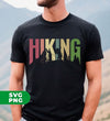 Hiking Lover, Retro Hiking, Hiking Silhouette, Love To Hiking, Digital Files, Png Sublimation
