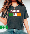 Made In Ireland, Love Patrick, Ireland Lover, Retro Ireland, Digital Files, Png Sublimation