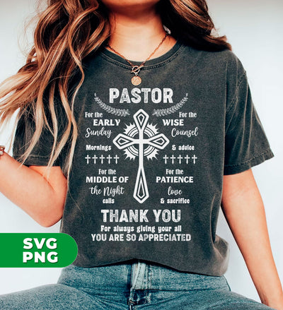 Pastor Lover, Love Pastor, Best Pastor, Thank Pastor, Digital Files, Png Sublimation