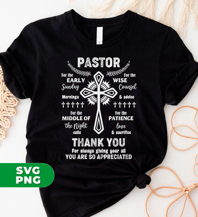 Pastor Lover, Love Pastor, Best Pastor, Thank Pastor, Digital Files, Png Sublimation