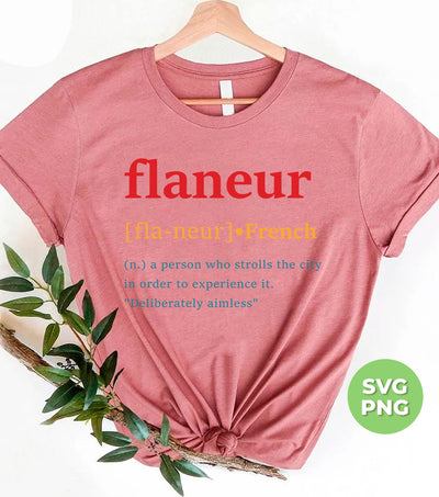 Flaneur French, Retro Flaneur, Flaneur Definition, Strolls City, Leisure Girl, Digital Files, Png Sublimation