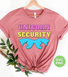 Unicorn Security, Unicorn Party, Gift For Father, Digital Files, Png Sublimation