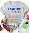 I Only Use Sarcasm Periodically, Periodic Table, Organic Chemistry, Science Majors Nerd, Digital Files, Png Sublimation