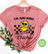 I'm Just Here For The Chicks, Cute Chicks, Kid Easter, Digital Files, Png Sublimation