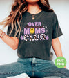 Over Stimulated Moms Club, Groovy Mom, Mother Gift, Digital Files, Png Sublimation