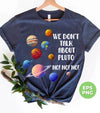 We Don't Talk About Pluto, Love Pluto, Pluto Planet, Digital Files, Png Sublimation