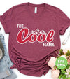 The Cool Mama, Mountain Mama, Mother's Day Gift, Digital Files, Png Sublimation