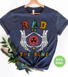 Rad To The Bone, Halloween Gift, Happy Halloween, Digital Files, Png Sublimation