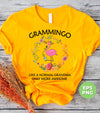 Grammingo Lover, Like A Normal Grandma Only More Awesome, Digital Files, Png Sublimation